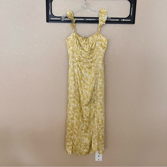 Cinq a Sept Milicent Womens Floral Printed Mid Calf Midi Dress 6 - Picture 15 of 16